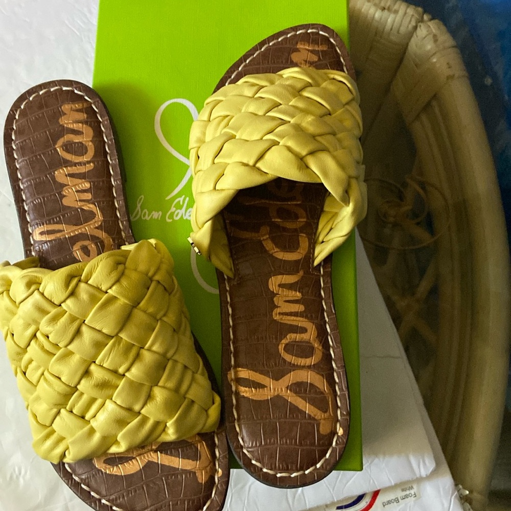 Sam Edelman Griffin butter leather sandals